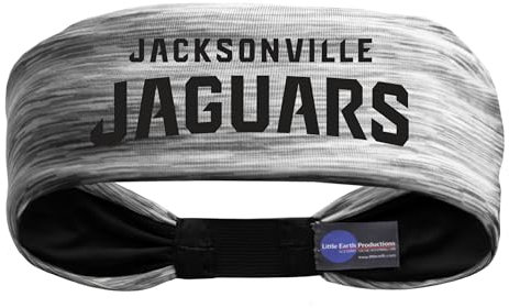 Littlearth Unisex-Erwachsene NFL Jacksonville Jaguars Tigerspace Stirnband, Grau, Einheitsgröße