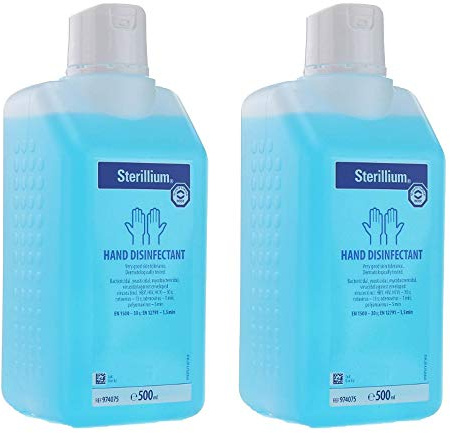 Pack of 2 x 500ml Bottles of Bode Sterilium Hand Disinfectant
