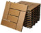 ECD Germany WPC Carreaux de Terrasse 30x30 cm - 11 Pièces par 1m² - avec Aspect Mosaïque - Teck - Dalles avec Système de Drainage - pour Patio Jardin Piscine - Carreaux de Sol Extérieur