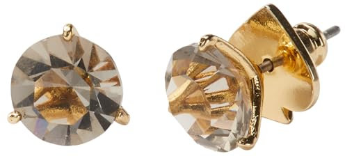Kate Spade New York Brilliant Statements Trio Prong Studs Earrings Black Diamond One Size