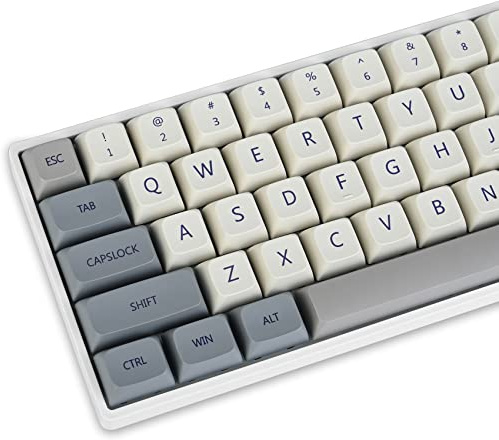 Guffercty kred XDA Profile Keycaps 137 PBT Key Retro Cap Cover Set Dye Sublimation for Cherry Mx Switch Mechanical Keyboard (XDA/Enlightenment)