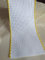 NASTRIFICIO ROSSI SAS Stoffband Aida Kreuzstich Hortensie (83 mm, gelb 003)