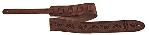 Ovation Gitarrengurt Premium Leder, Signature Multi-Soundhole, Chocolate