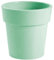 AC - Maceta con aro Desmontable - Plástico Resistente - Ideal para el Hogar, Plantas, Jardín, Decoración. - Cuidado de Plantas - Forma Redonda - Ø 25 cm - Color: Verde