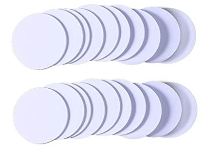 Smart Card NFC T5577 125kHz EM4100 T5577 CHIP REWRABE WASHEFORTE 25 mm Proximity Rewrite ID Münzblanks Tags Aufkleber Etikett 10 Stück 1 Teile 1