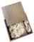BEIJIGUANG Holz-Geschenkbox mit Schiebedeckel, diskrete Holzboxen, USB-Box, Fotobox, Hochzeits-Erinnerungsbox, für Fotografen/Kunden, Walnuss/Ahorn (Walnuss-Holzbox)