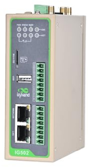 InHand Networks IG502 4G LTE Cellurar Industrial VPN Gateway,