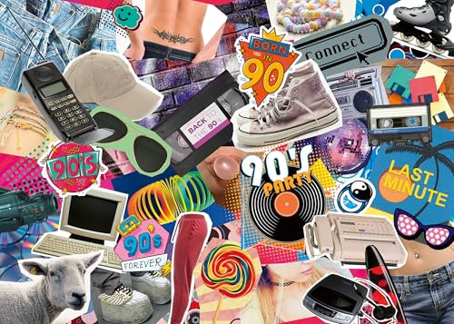 Ravensburger The 90s 1000 Piece Jigsaw Puzzle for Adults and Kids Age 12 Years Up