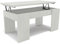 DORMIDAN- Mesa de Centro elevable MC-4, Comedor o Auxiliar, Mayor Grosor y Estabilidad (Artico)