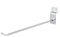 uyoyous Lamellenwand-Haken, 30 cm, 4,2 mm dick, Metall Wandhaken Tragkraft 2 kg, Wandaufhängung, Zubehör für Laden, Garage, Einzelhandel, 100 Stück