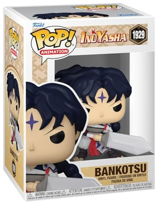 Funko POP! Animation: Inuyasha - Bankotsu | Offizielles Anime Merch - Vinyl Sammelfigur als Regal Deko - Geschenkidee zum Geburtstag für Fans und Sammler