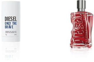 Diesel Only the Brave Deo Stick 75ml + D by Diesel Red Parfüm | Eau de Parfum für Herren 30 ml