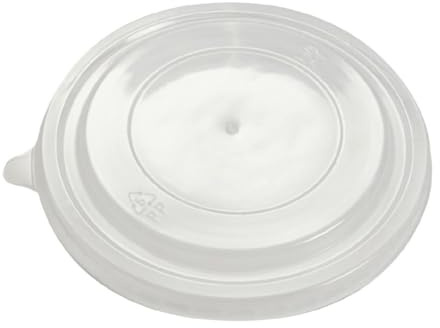 Colpac Stagione Poke Bowl Lid 600ml (Pack 300) | Microwave-safe, recyclable, and vented to let out condensation while keeping hot food crisp during delivery.