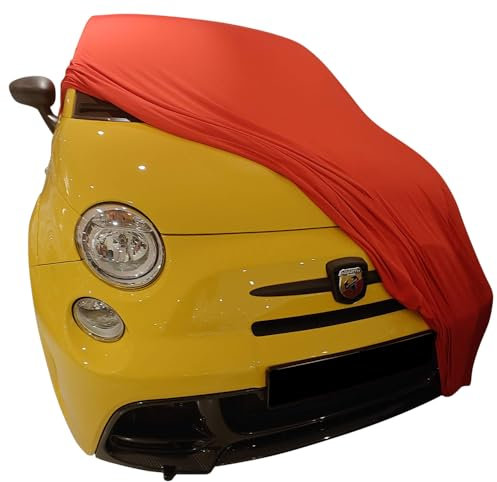 Star Cover Indoor Autoabdeckung kompatibel mit Abarth 695 SUPER Soft Stretch