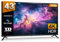 TD Systems - Smart TV 43 Pulgadas 4K Android 11, Google Assistant, Control por Voz, televisión TDT 2025. Televisor con 3 años de Garantia - PRIME43C20GLE