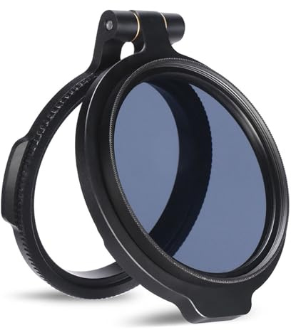 R-77 77mm Rapid Filter System Kamera Objektiv ND Filter Metalladapterring Kompatibel mit DSLR-Kameras (49 mm)