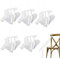 Weiße Hochzeit Pew Wow, Hochzeitsbögen | 5 x Möbel Der Kirche Der Band Kirche Von Aufwändigen Ufern, Dekorationen Für Flure Für Inneneinrichtungen, Outdoor, Sofa, Stuhl, Esstisch