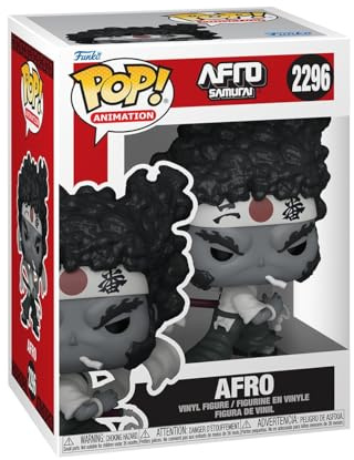 Funko POP! Animation: Afro Samurai - Afro | Offizieller Fanartikel und Merch - Vinyl Sammelfigur als Regal Deko - Geschenkidee zum Geburtstag für Fans und Sammler
