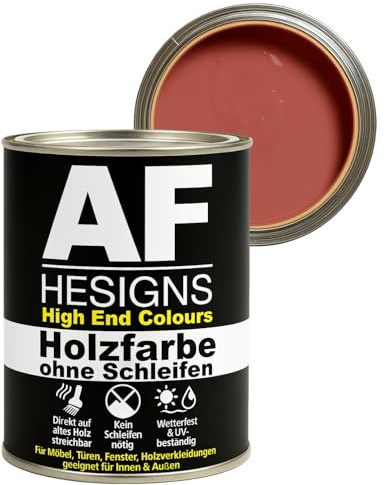 Alex Flittner Designs Peinture pour meubles - Sans ponçage - Vintage Rose - Mat satiné - 750 ml - Pour bois et métal - Pour l'intérieur et l'extérieur