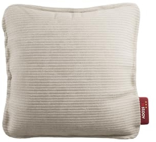 Stoov Wärmekissen - Kabellos & Wiederaufladbar - 4 Std. Wärme - Ploov | Infrarot-Technologie - Wiederaufladbares Wärmekissen - Mit automatischer Abschaltung - 45 x 45 cm - Soft Beige