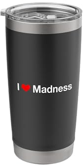 I Love Madness Stainless Steel Insulated Tumbler