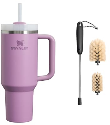 STANLEY 1913 Quencher H2.0 - Straw Brush - Lilac | Cold For 11 Hours - Iced For 48 Hours - Includes Straw Cleaning Brush