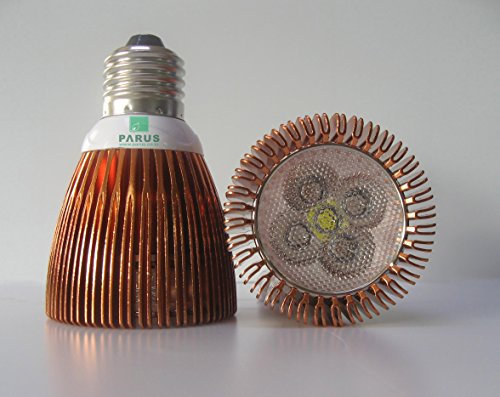 Venso EcoSolutions Pflanzenlampe E27 Wachstum 6 W, Aluminium