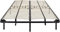 CADENTRO Sommier Lattes 140x190 cm 9 Pieds Inclus