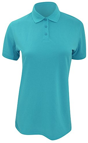 Kustom Kit Ladies Klassic Superwash Short Sleeve Polo Shirt (6) (Turquoise)