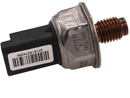 HZYCKJ Riel de combustible Sensor de alta presión Regulador de inyección común Transductor OEM # 55PP03-02 Para Renault Megane Scenic 1.5 dCi Diesel