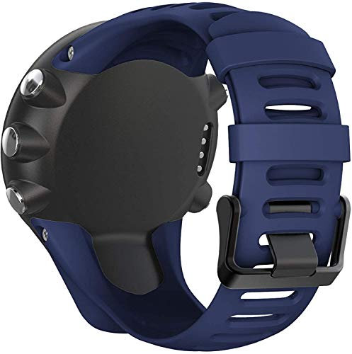 Tyogeephy Accesorio de silicona correa de reloj con tornillos Compatible para Suunto Ambit 1/2/2S/2R/3 Sport/3 Run/3 Peak Smartwatch