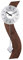 Hermle 71004-032200 Schlichte Wanduhr mit Pendel, Nussbaum, 70cm x 23cm x 6cm