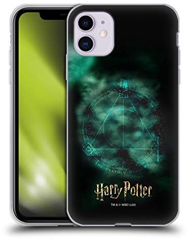 Head Case Designs Offizielle Harry Potter Dreieck Simboli Deathly Hallows XXXV Gel Handyhülle Hülle [Militärischer Schutzgrad] Kompatibel mit Apple iPhone 11
