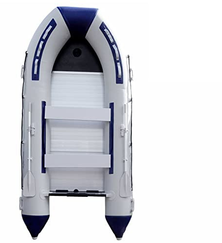 Prowake Schlauchboot TK-RIB360S, 360cm, Aluminium-Boden, blau/weiß, für 6+1 Personen, max. Motorisierung bis 15PS