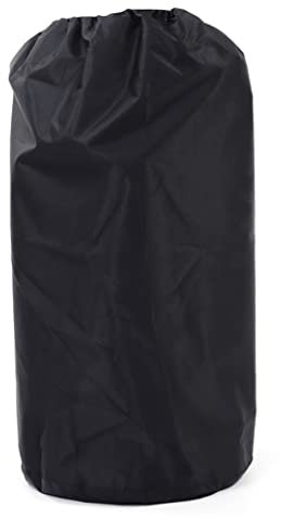 Propane Tank Cover Gas Bottle Full Cover with Drawstrings, Waterproof Oxford Gas Tank Cover Gas Cylinder Full Cover with Drawstrings, Gas Cylinder Cover, Black
