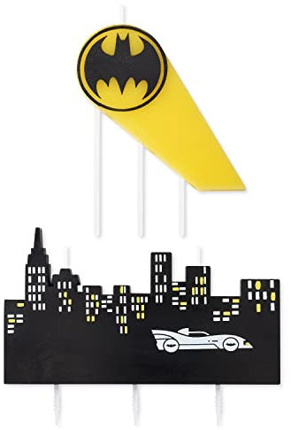 Papyrus Candele di compleanno, Batman Signal Cake Topper (2 punte)