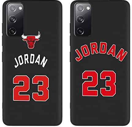 [2 Stück] Hülle Kompatibel mit Samsung Galaxy S20 FE 5G 6.5,Basketball Player Star 23 Muster Gemustert Kratzfest Stoßfest Handyhülle Premium TPU Silikon Case Schutzhülle für Samsung S20 FE 5G,01