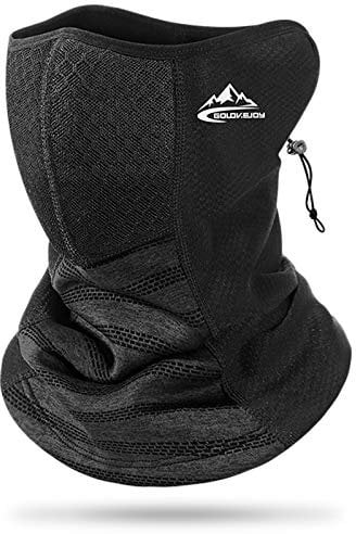 Lixada Winter Halswärmer mit 1 Stück Aktivkohlefilter Männer Frauen Winddichte Sturmhaube Gesichtsbedeckung Warme Fleece Halsmanschette zum Skifahren Snowboarden Radfahren Wandern Laufen Angeln