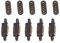 5 Paar federbelastete magnetische Pogo-Pin-Stecker, 3 Positionen, Magnetabstand, 2,3 mm Durchgangslöcher, männlich, weiblich, 5 Paar