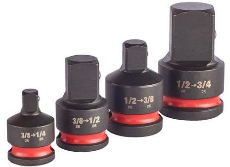 Milwaukee Ratchet Extension/Reduction Adapter Set 4932480356