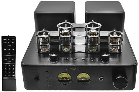 AMTAST Stereo Hybrid Röhrenverstärker Hybrid Röhrenverstärker Modernes Amp Design mit Vintage Makeover AMT50