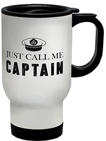 Shopagift Funny Captain Travel Mug Just Call me Captain Gift for Boat Lover Cruise Ship Cup