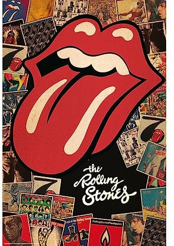 GB eye music The ROLLING STONES Póster collage (91,5 x 61 cm)