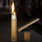Lliang Antique Vintage Trench Feuerzeug, Ultra-Thin Cool Feuerzeuge, Wiederverwendbare Mini Kerosin Feuerzeug, einzigartige Geburtstagsgeschenke für Männer Papa Ehemann (Gold)