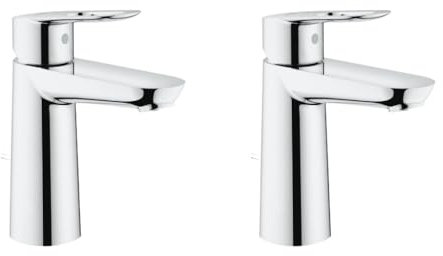 GROHE Lot de 2 Mitigeurs lavabo BauLoop Taille M
