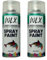 Sprayfarbe Weiß (2er Set) je 400 ml. Schnelltrocknende Sprühdose. Sprühfarbe, Sprühlack, Lackspray, Graffiti-Farbe, Spraydose. RAL-Farbe. Glänzend