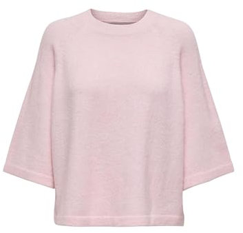 ONLY Onlsimoni 3/4 Pullover KNT Noos Pull, Potpourri, L Femme
