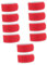 Sosoport 10 STK Snowboard-Riemen ski fix ski fixierband Schlittengurt Snowboardgurt handlich ski zubehör Ski-Zubehör skibrett Schlittenfixierer Skigurt Ski-Handschlaufe Nylon rot