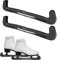 PetGlimmer 1 Paar Schlittschuh Schoner, Verstellbar Kufenschoner Eiskunstlauf, Federbelastet Schlittschuhschoner, Kufenschoner Schlittschuhe Eishockey Geeignet für Kinder und Erwachsene
