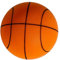 Duroecsain Schaumstoff Basketball, 24cm Indoor Silent Basketball für Kinder, Lautloser Basketball Spielzeug, Waschbares, Langlebiges und Robustes